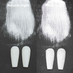 Laza polvo diamante pulverizable para uñas: textura deslumbrante