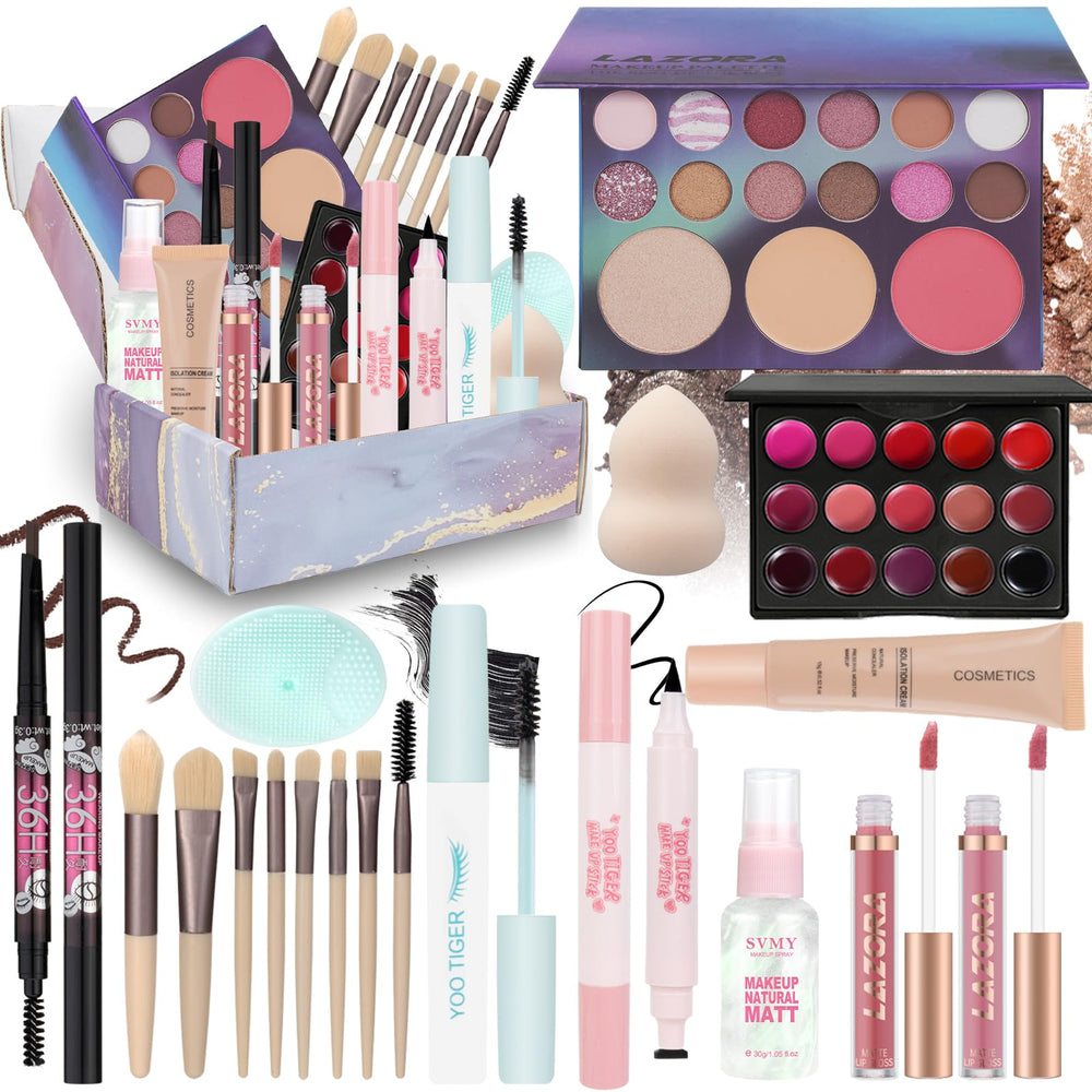 Kit Lazora cepillo limpieza facial para una piel suave y lista para maquillar