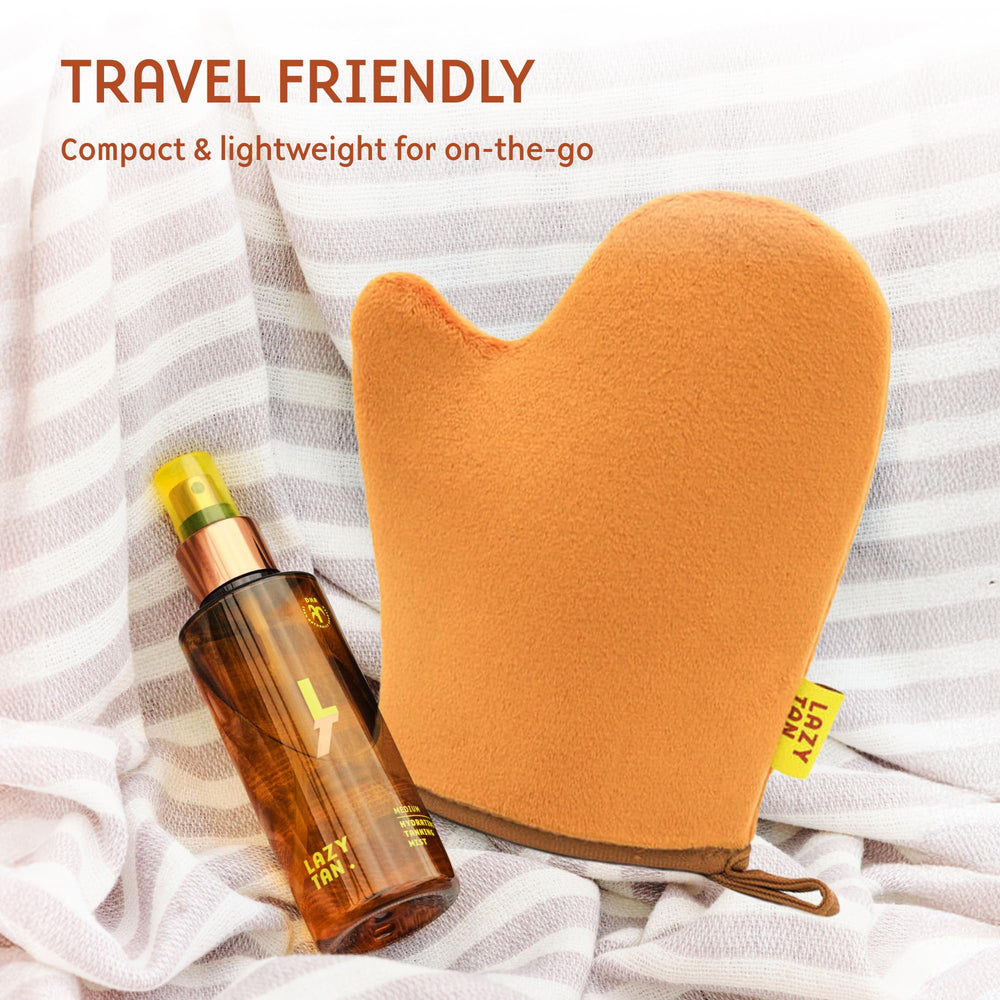 Reducción de manchas y zonas desiguales con Lazy Tan.