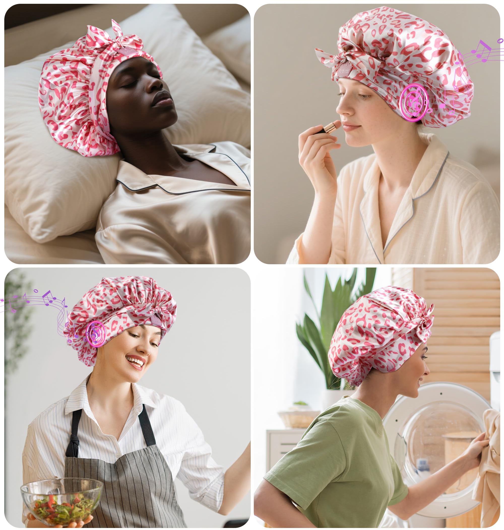 Ajuste universal para diferentes formas de cabeza y estilos de cabello