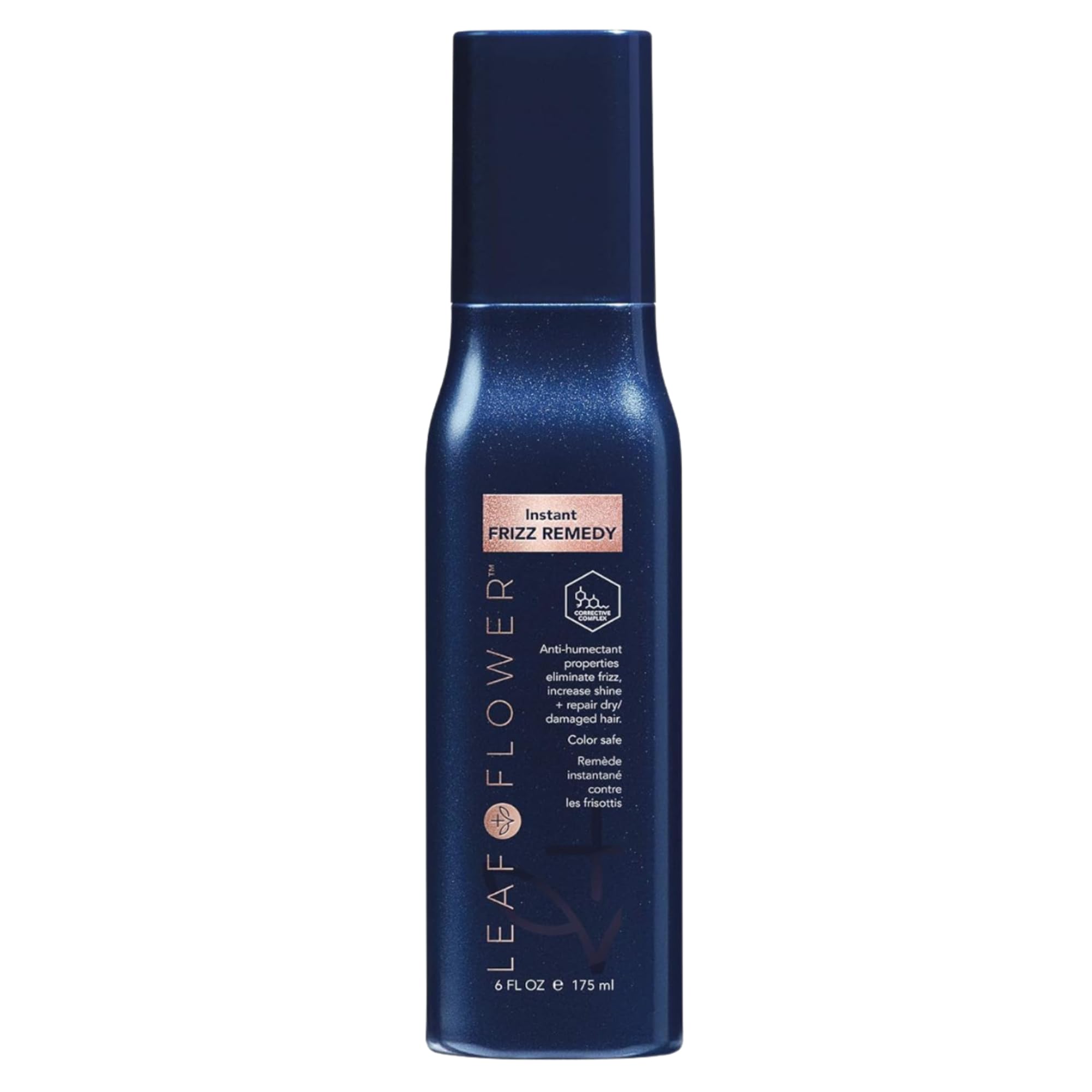 Leaf & Flower Remedio Frizz Instantáneo en botella de 6 onzas para uso rápido