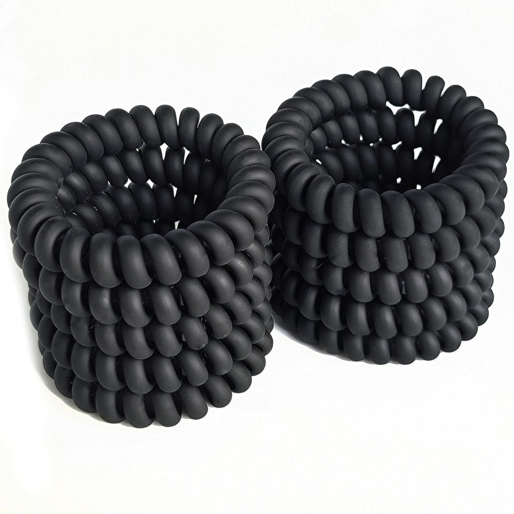 Leenchiry lazo espiral sin marcas ideal para coletas rápidas.