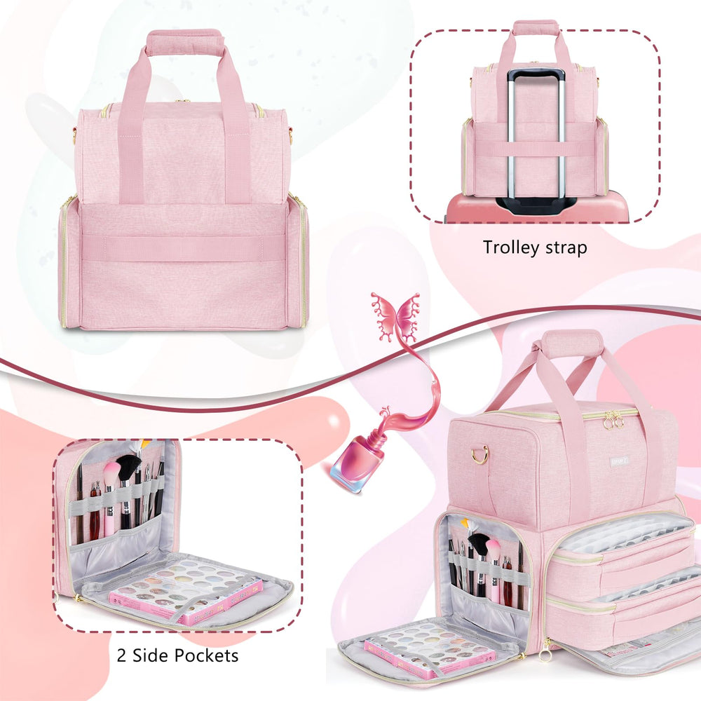LEFORZ cajas removibles para esmaltes, almacenamiento seguro.