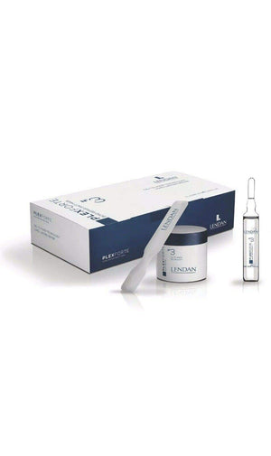 Lendan PlexForte N3: ampollas de 13 ml para reparación instantánea y fortalecimiento capilar.