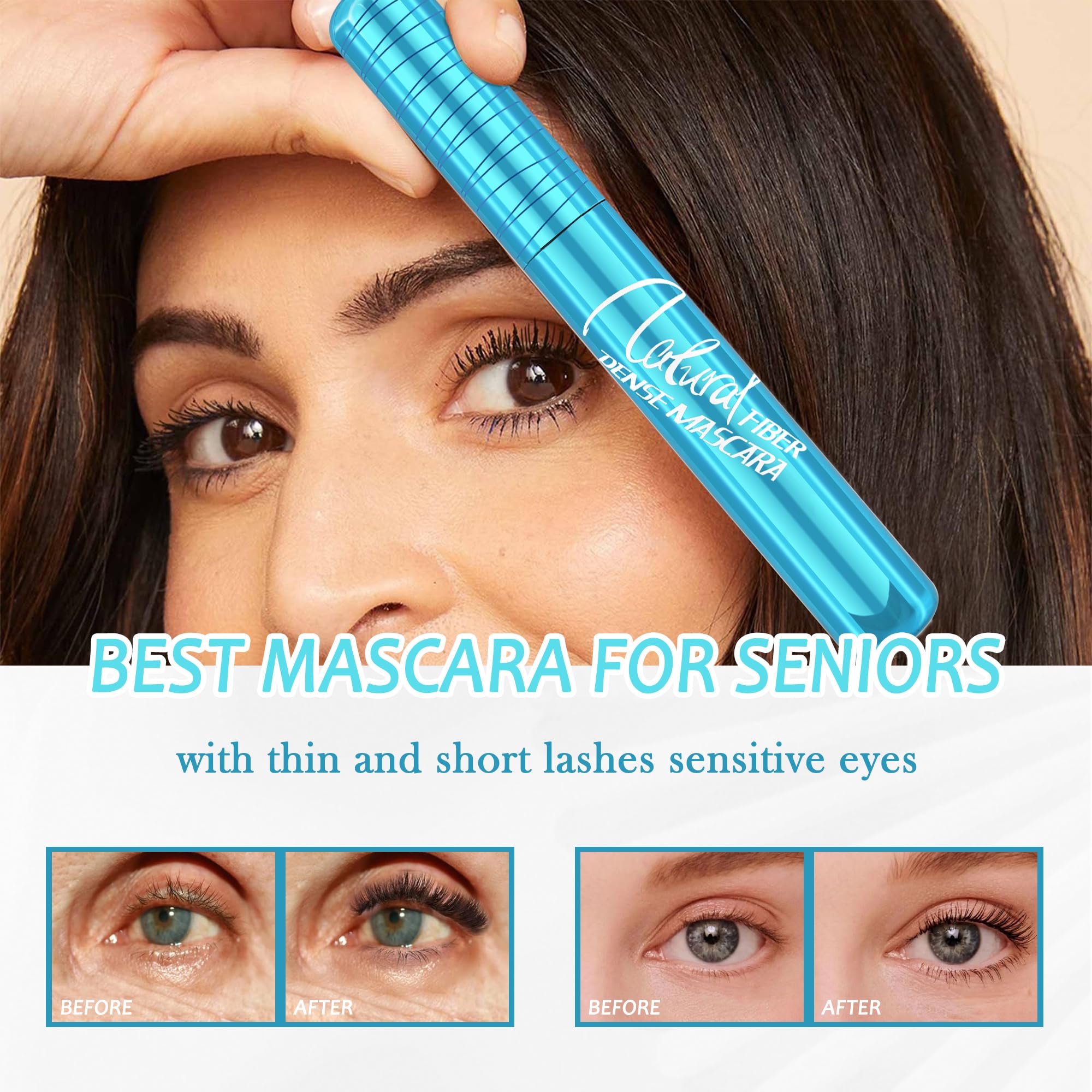 Lestpola Mascara hipoalergenica para ojos sensibles facilita uso diario y menor irritación.