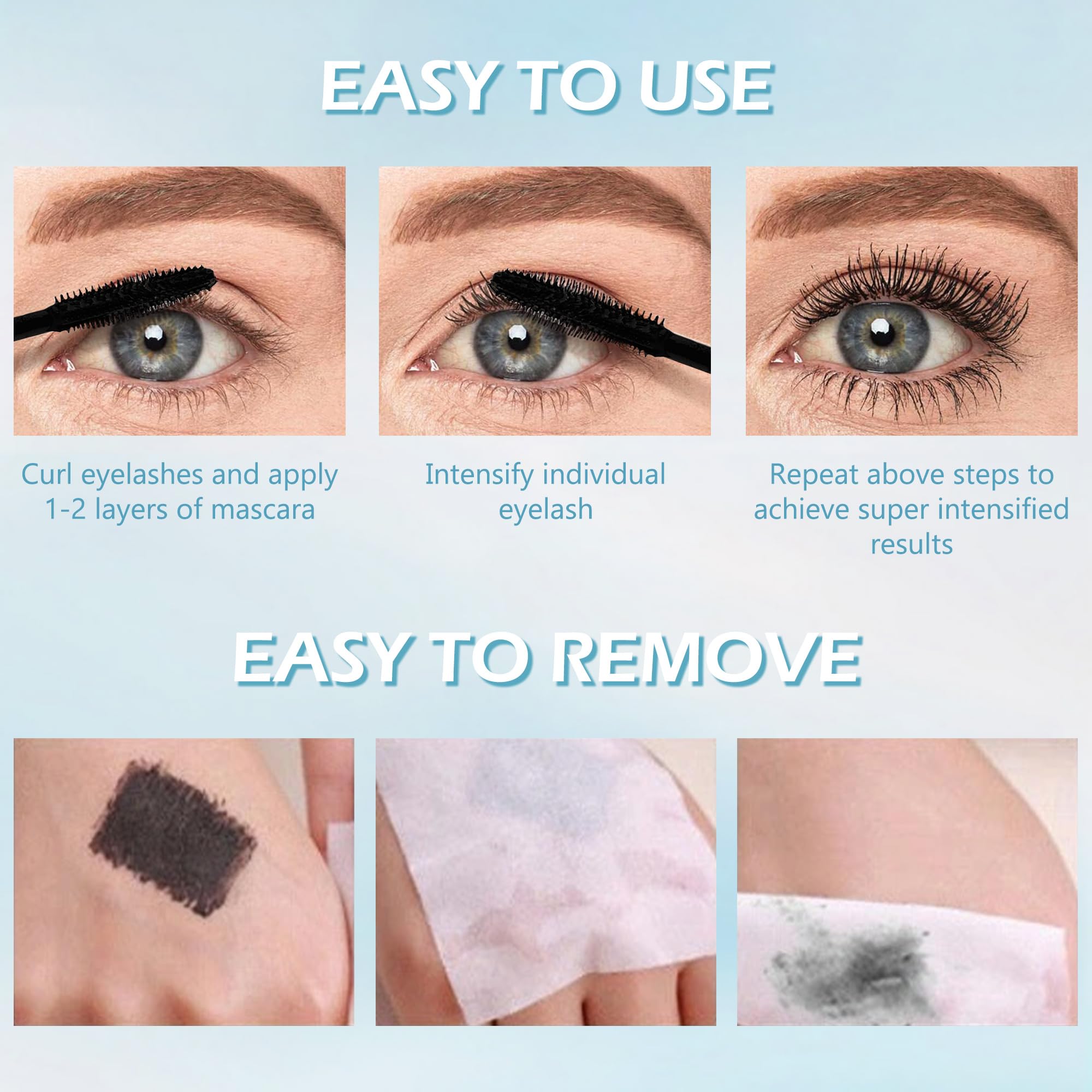 Lestpola mascara ligera y suave aporta volumen sin apelotonarse.