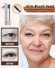 Lestpola Mascara con volumen largo sin grumos para pestañas densas.