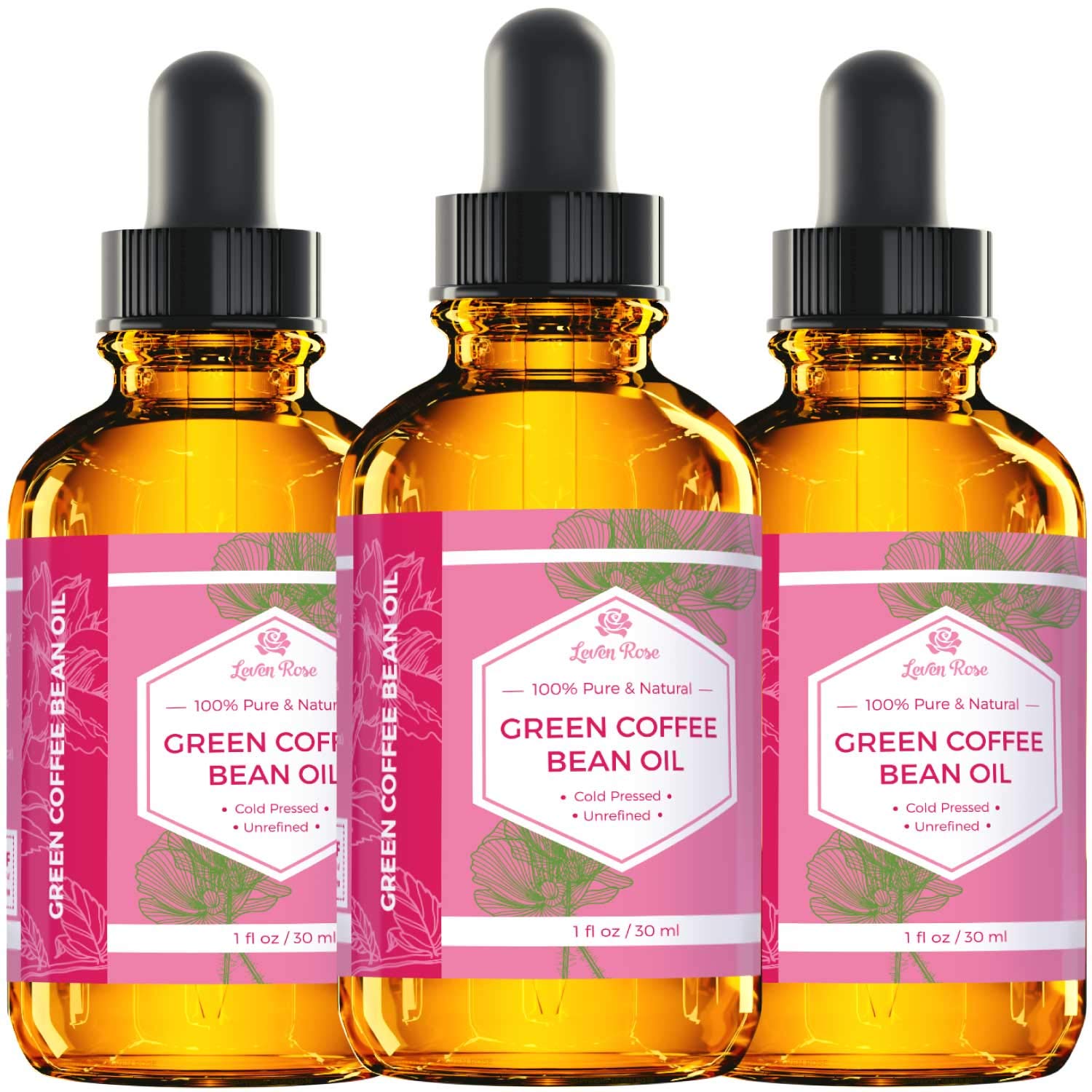 Leven Rose aceite para aplicación diaria, mejora la rutina de cuidado de la piel.