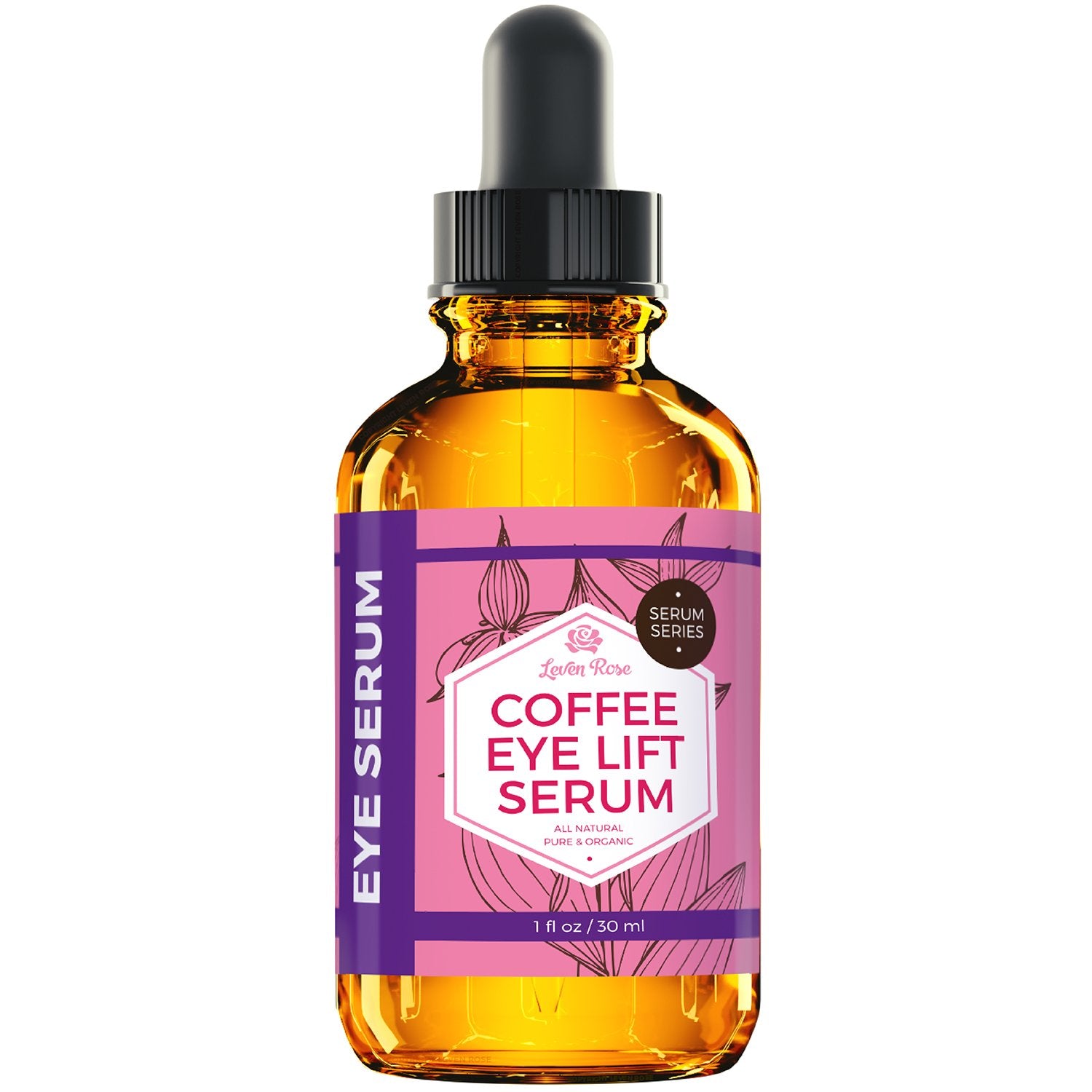 Mezcla de aceites naturales para el contorno de ojos de Leven Rose.