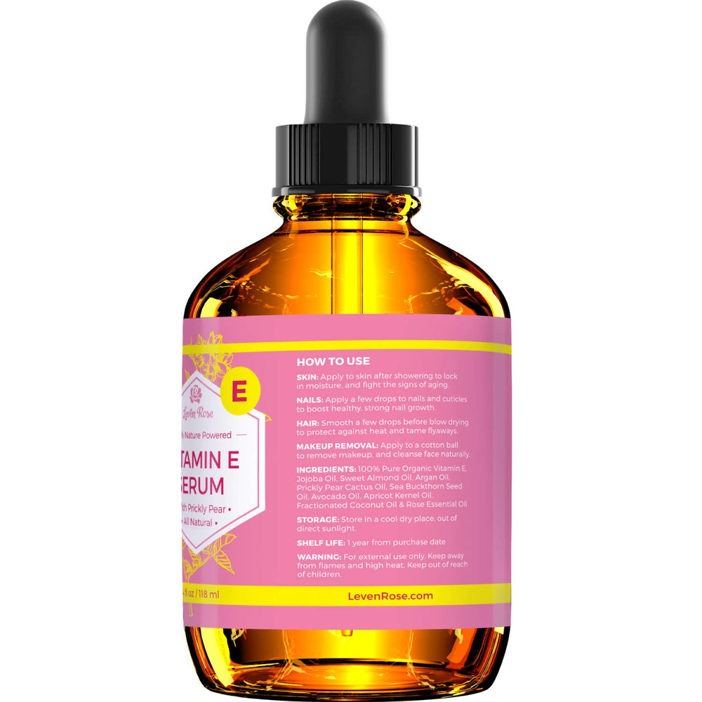 Leven Rose Serum Aplicación precisa gracias a la pipeta.