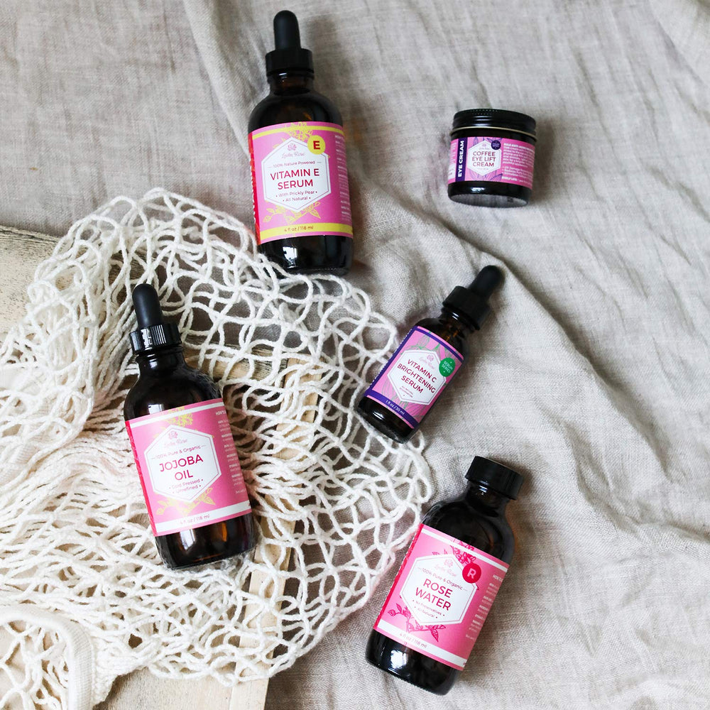 Leven Rose Serum Botella de 118 ml para llevar contigo.