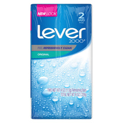 Lever 2000 Jabón Original barra, sensación refrescante para la ducha diaria.