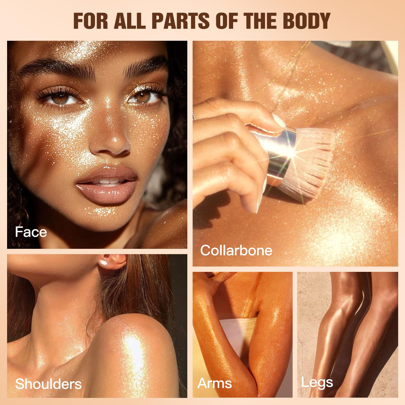 Uso diario de Lezero Rose Gold en playa o piscina para glow suave.