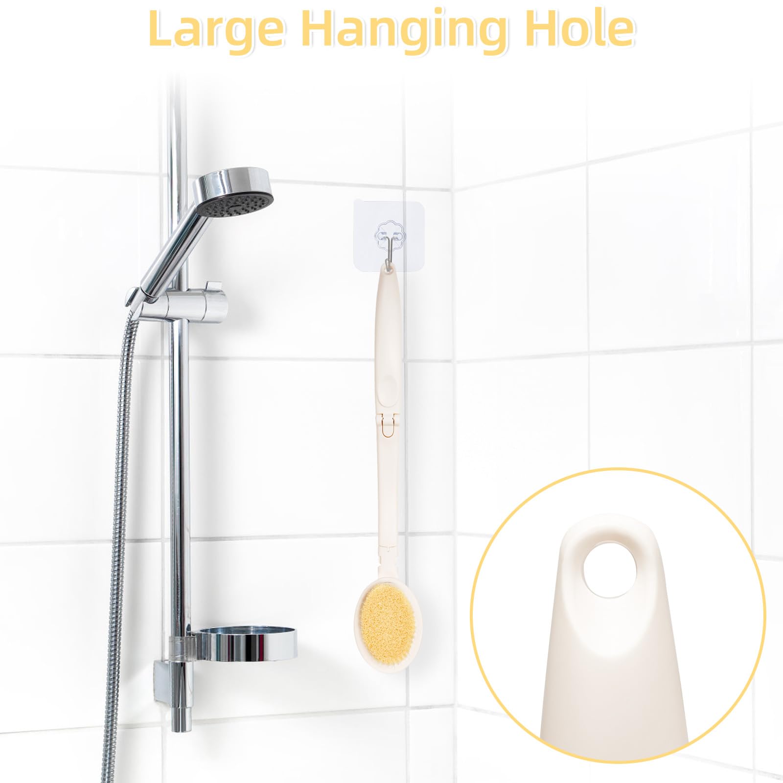 LFJ conjunto 3 en 1 con cabezas intercambiables para baño diario