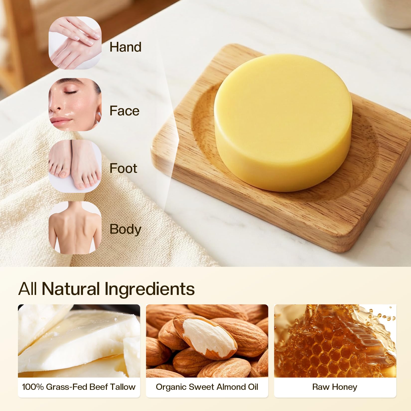 LHOPEBK Nature piel sensible: apoyo calmante para irritación y rojez leve.