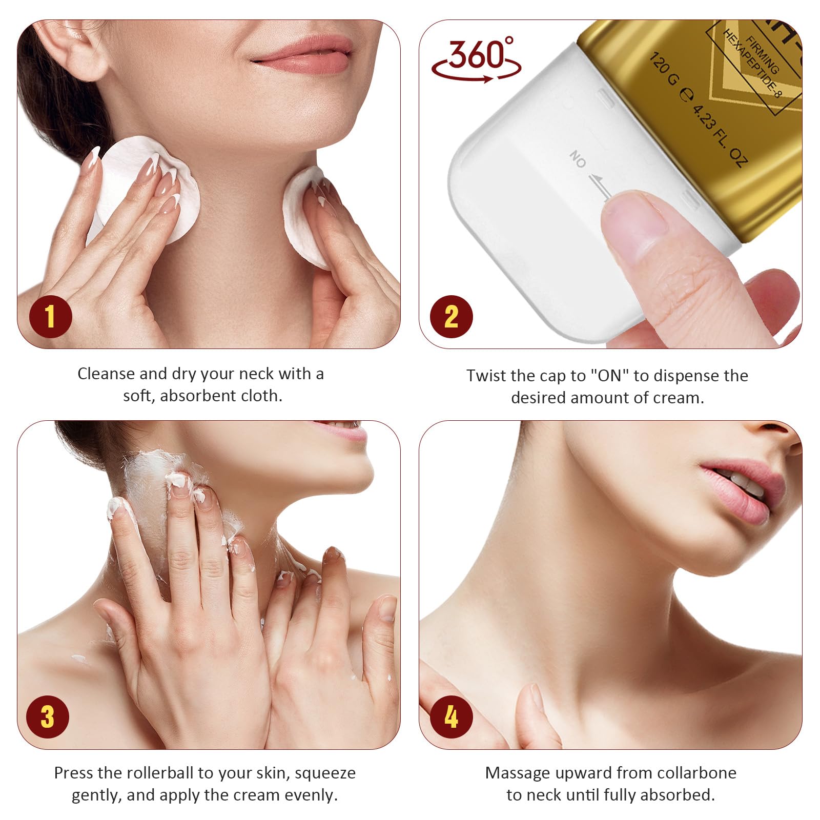 Liefiet AH-8 crema cuello firme hidratacion profunda para piel seca