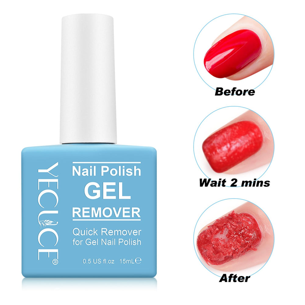 Liefiet Removedor gel para uñas, aplicación rápida sin dañar las uñas.