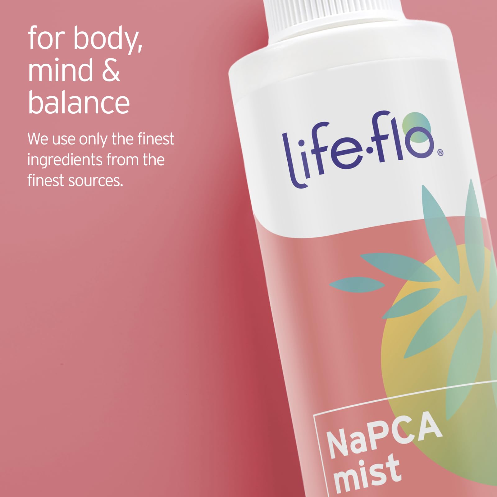 Life-Flo NaPCA Bruma aplicada en cuerpo para hidratación