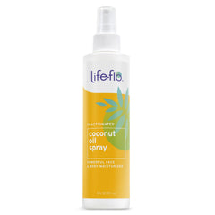LifeFlo Aceite coco fraccionado atomizador, hidratación suave para piel