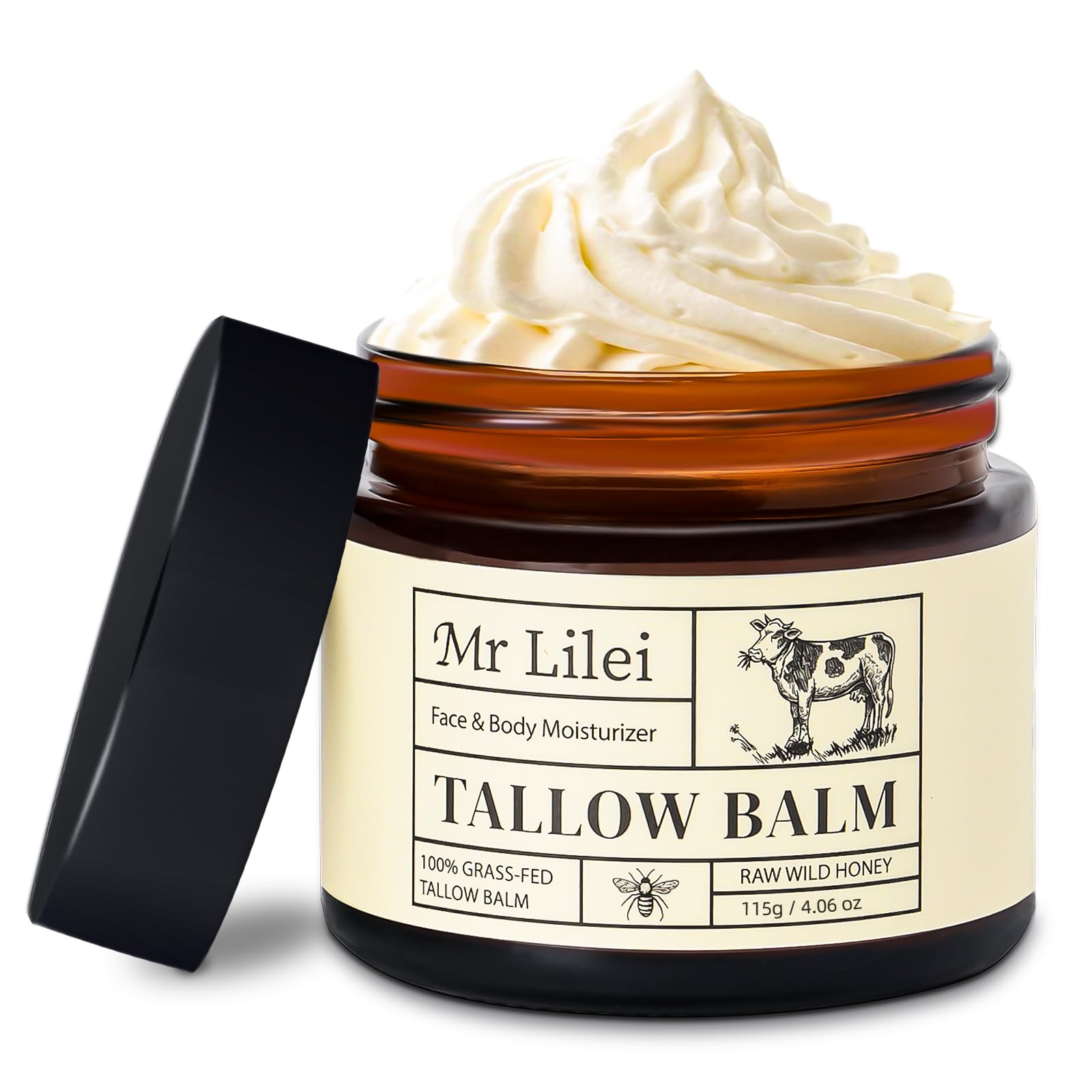 Bálsamo Lilei Beauty: textura batida suave para hidratar piel seca.
