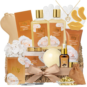 LILY ROY gel ducha vainilla para limpieza suave y fragante