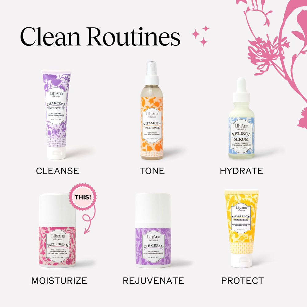 Base de sellado nocturno LilyAna Naturals para hidratación adicional.