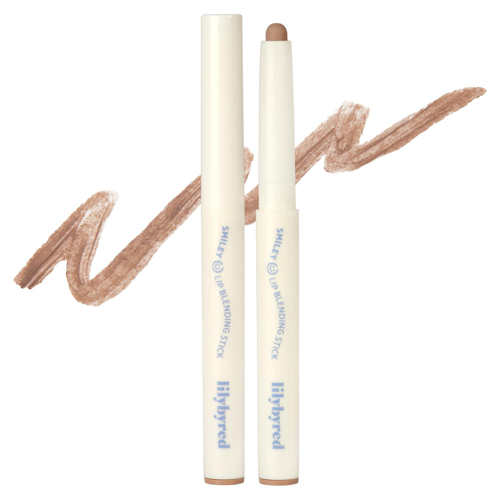Lilybyred Smiley Lip Blending Stick ofrece aplicación precisa para delinear labios con definición duradera.
