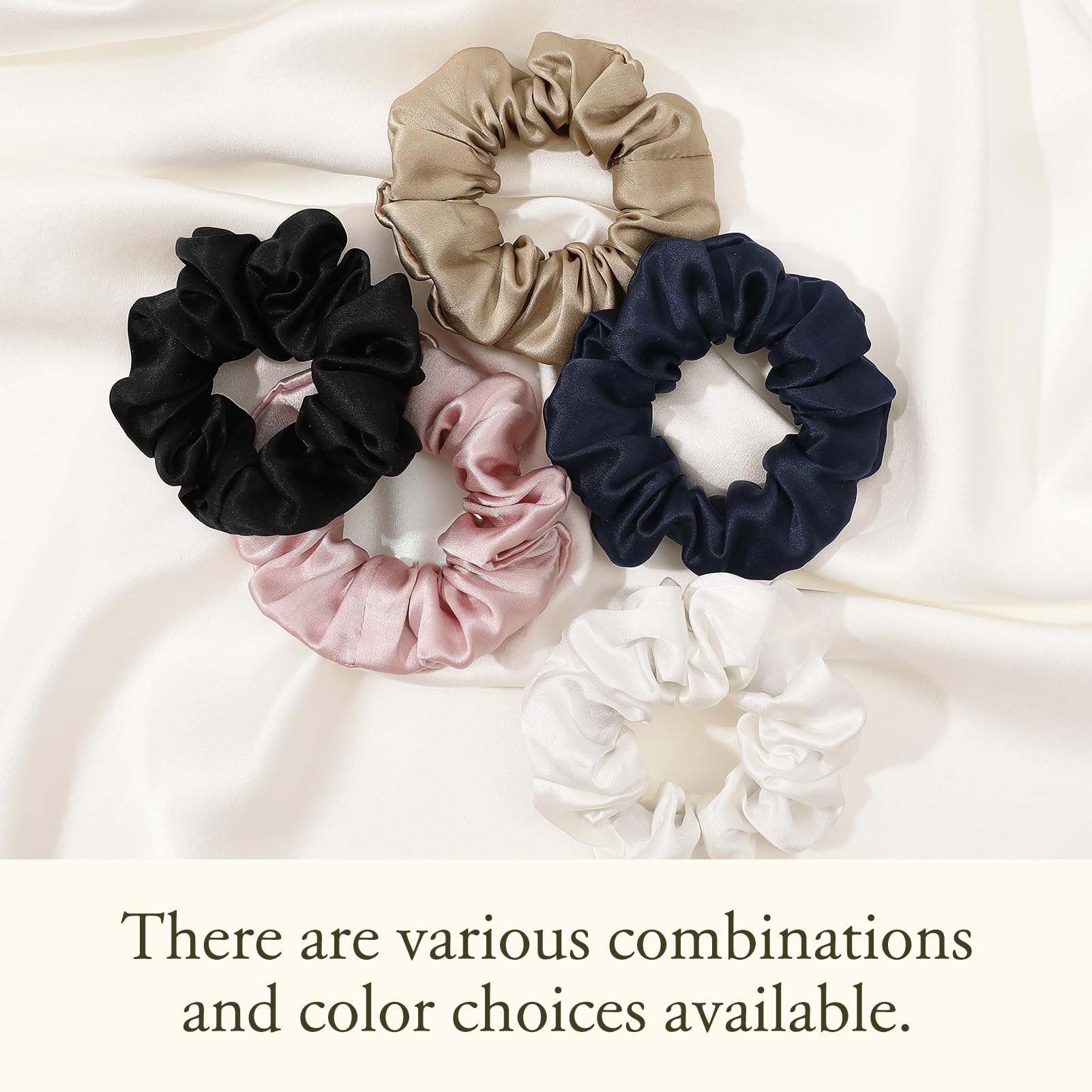 LilySilk scrunchie sujeta el cabello sin tirar, ideal para rizos.