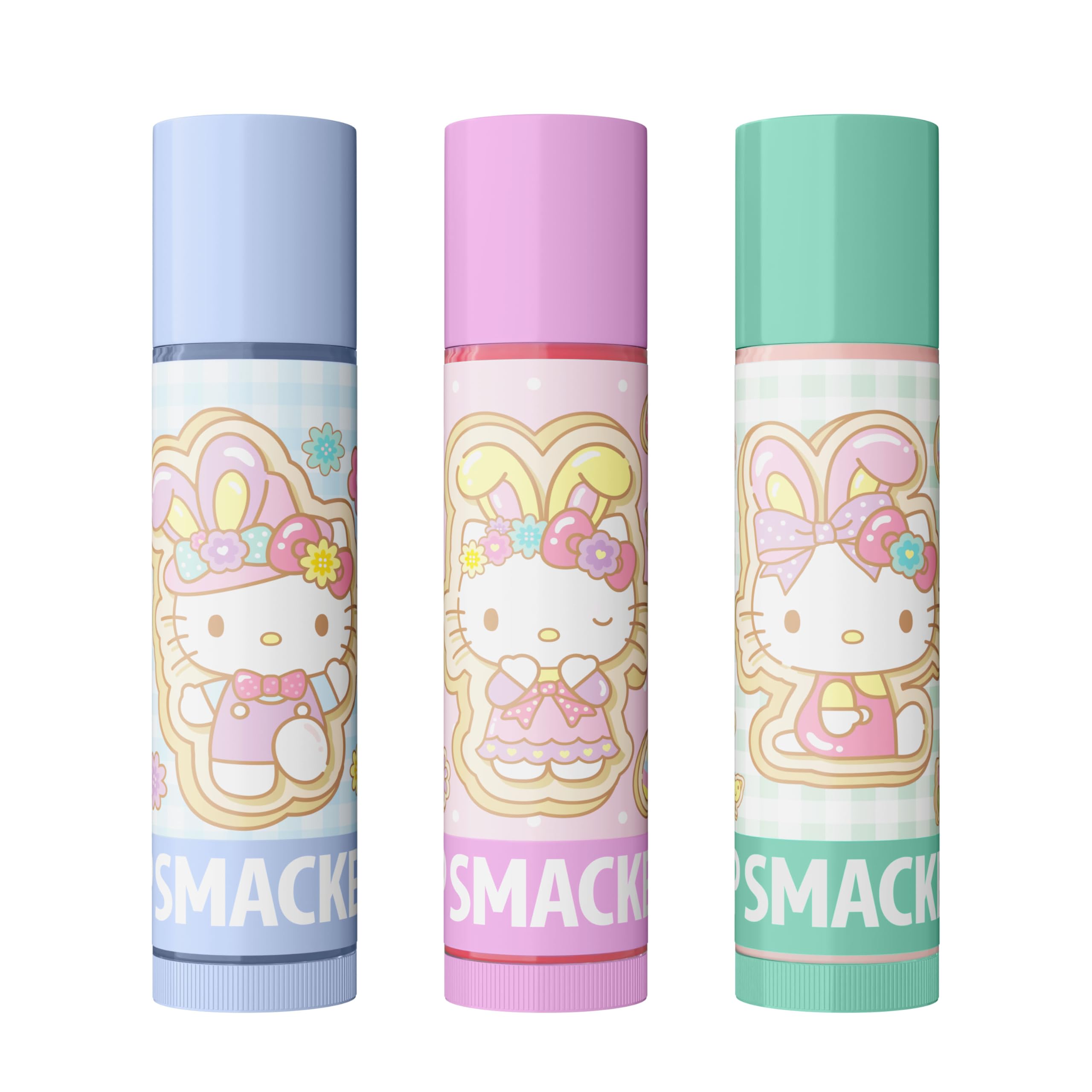 Textura suave del bálsamo Hello Kitty para labios blandos y con sabor
