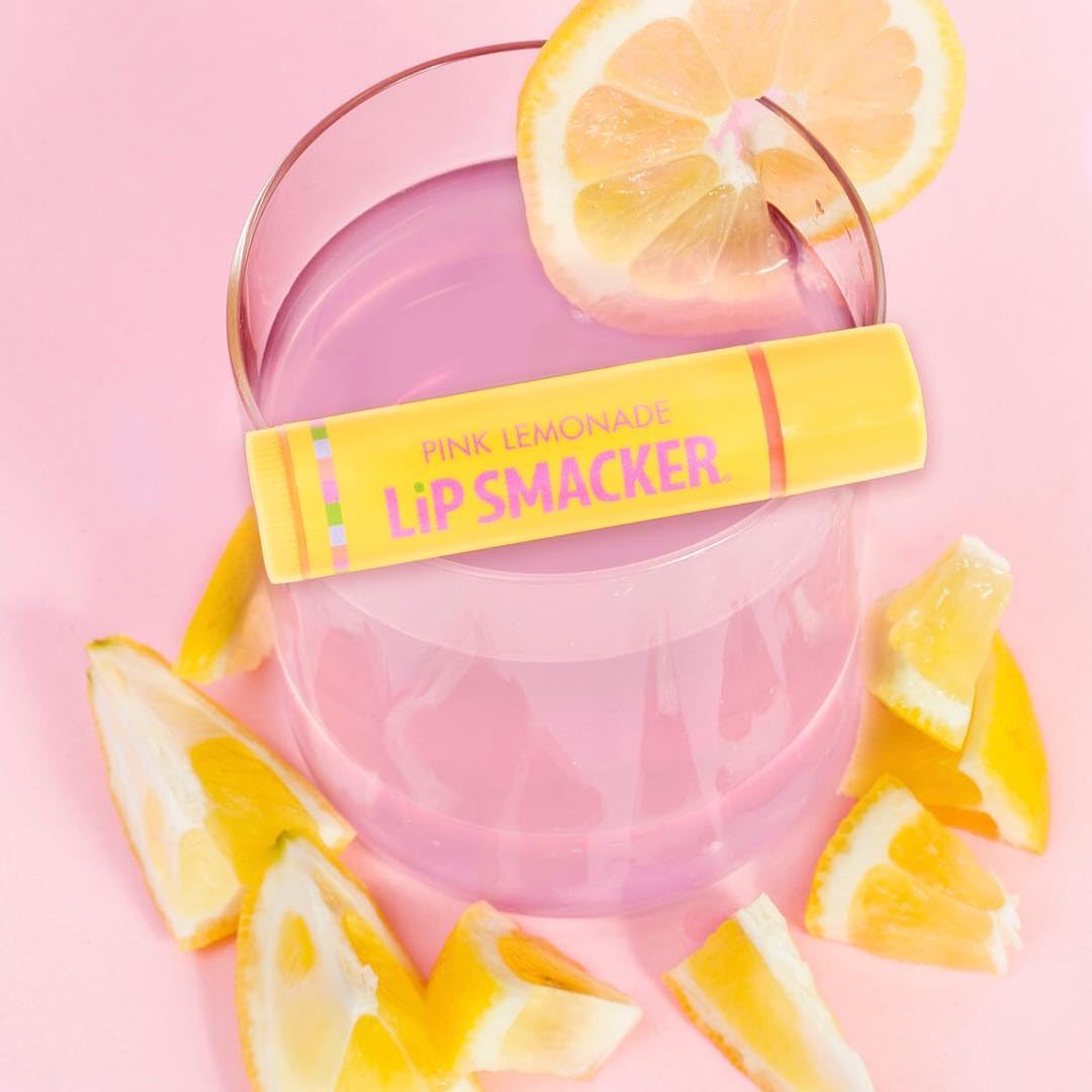 Cuidado de labios con Lip Smacker Pink Lemonade y protección ligera