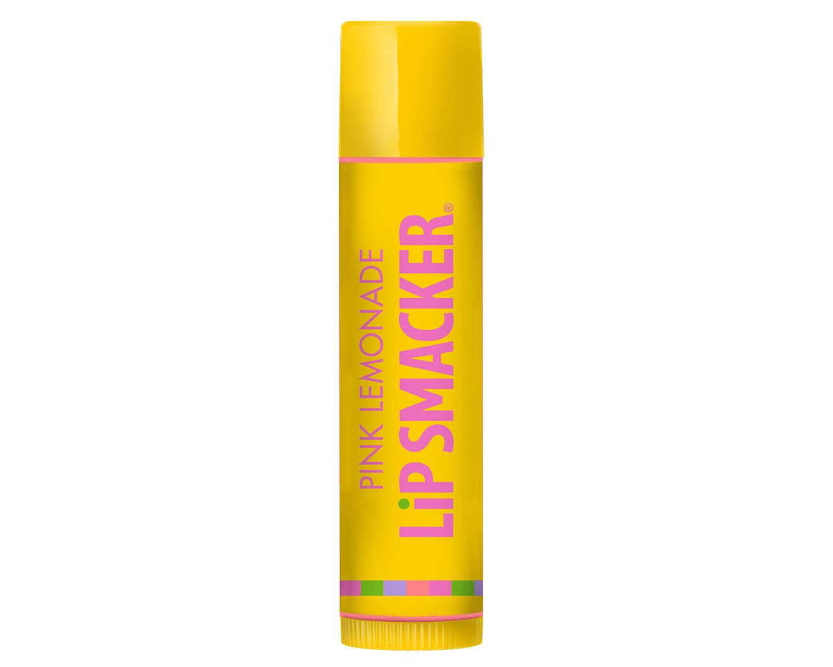 Lip Smacker bálsamo Pink Lemonade empaque colorido para llevar e hidratar labios