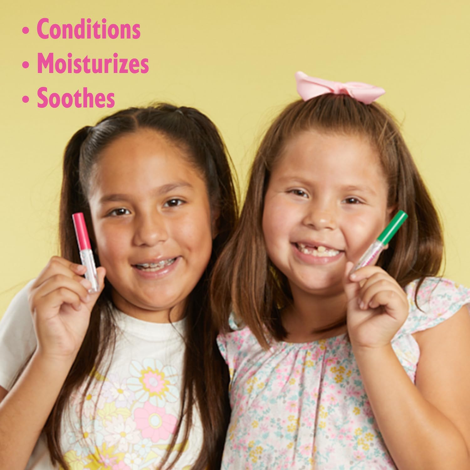 Lip Smacker sabor algodón de azúcar, destellos sutiles para fiestas.