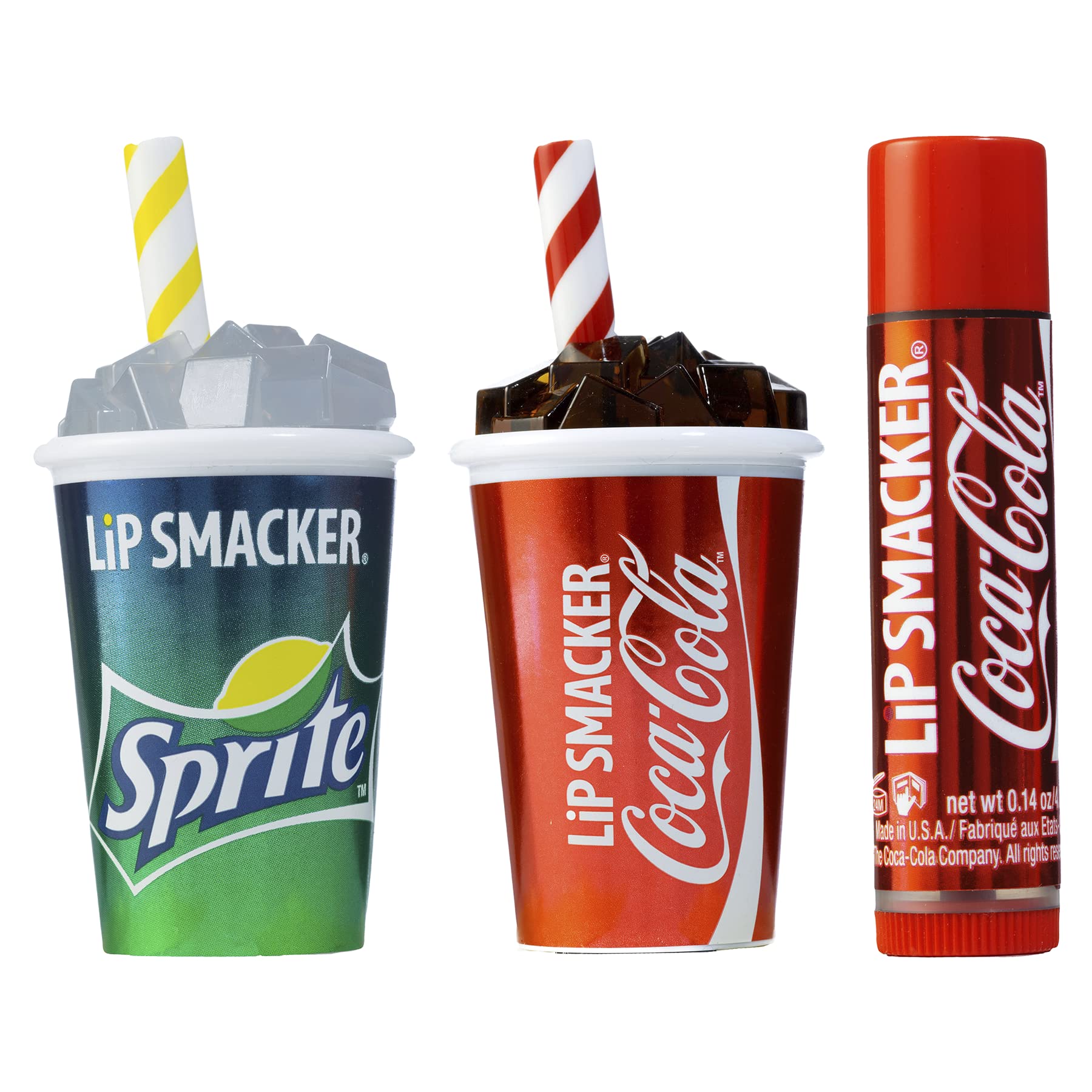Lip Smacker Coca-Cola botella mini, aroma refrescante para labios hidratados y suaves