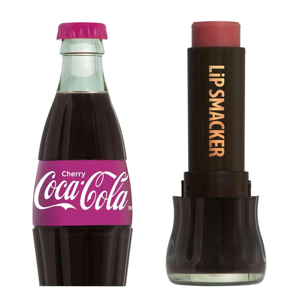 Lip Smacker Coca-Cola brillo sedoso, acabado suave para una sonrisa iluminada.