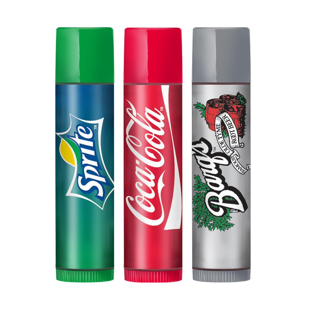 Lip Smacker Coca Cola Colección trío: sabores para hidratar labios con aroma agradable