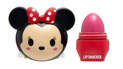 Bálsamo hidratante de fresa con brillo suave para labios.