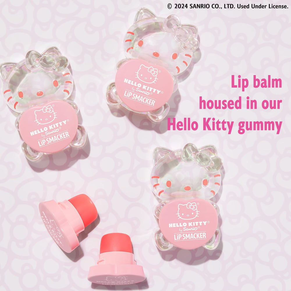 Lip Smacker Hello Kitty brillo satinado realza la sonrisa con color natural