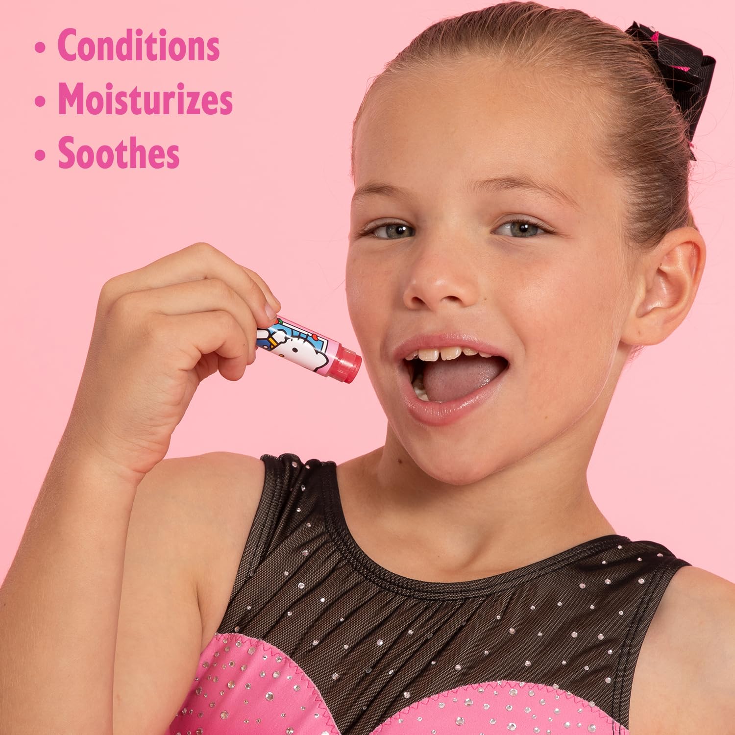 Lip Smacker Hello Kitty envase colorido ideal para regalo o almacenamiento