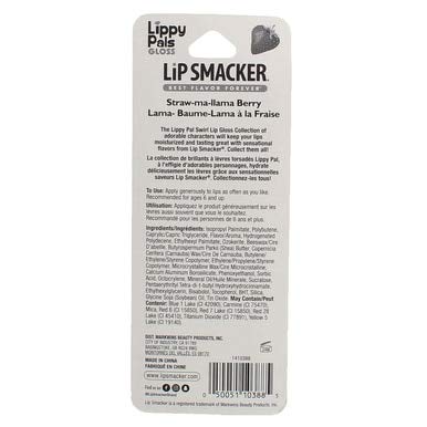 Lip Smacker Lippy Pals Swirls Llama, uso diario cómodo