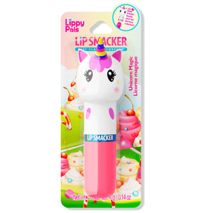 Lip Smacker Lippy Pals Unicorn bálsamo en forma de unicornio para labios suaves y brillantes.
