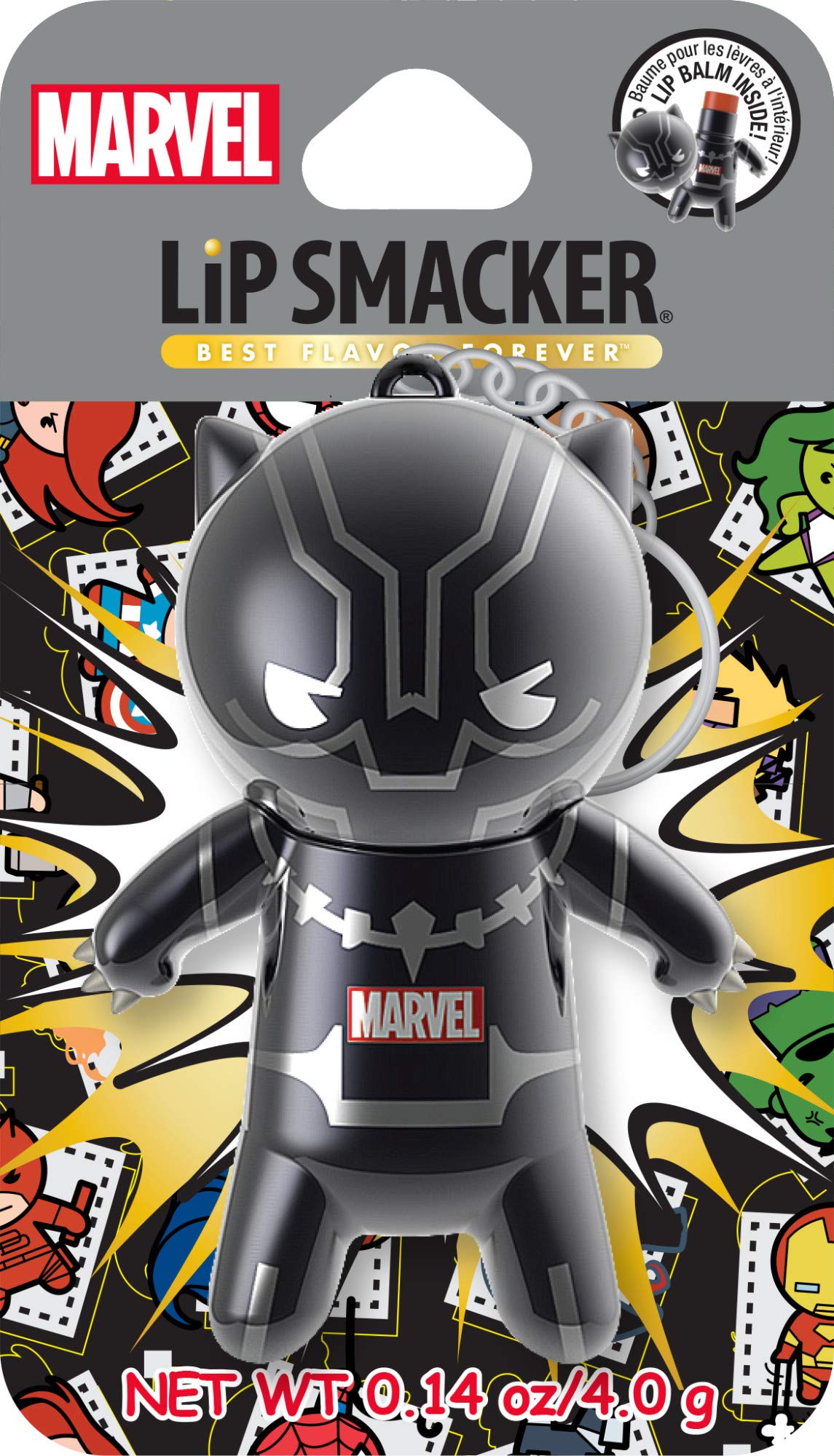 Lip Smacker Pantera Negra, idea de regalo ideal para fiestas Marvel.