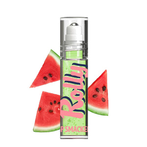 Lip Smacker Rolly Lip Gloss con diseño de rodillo para aplicación suave y refrescante.