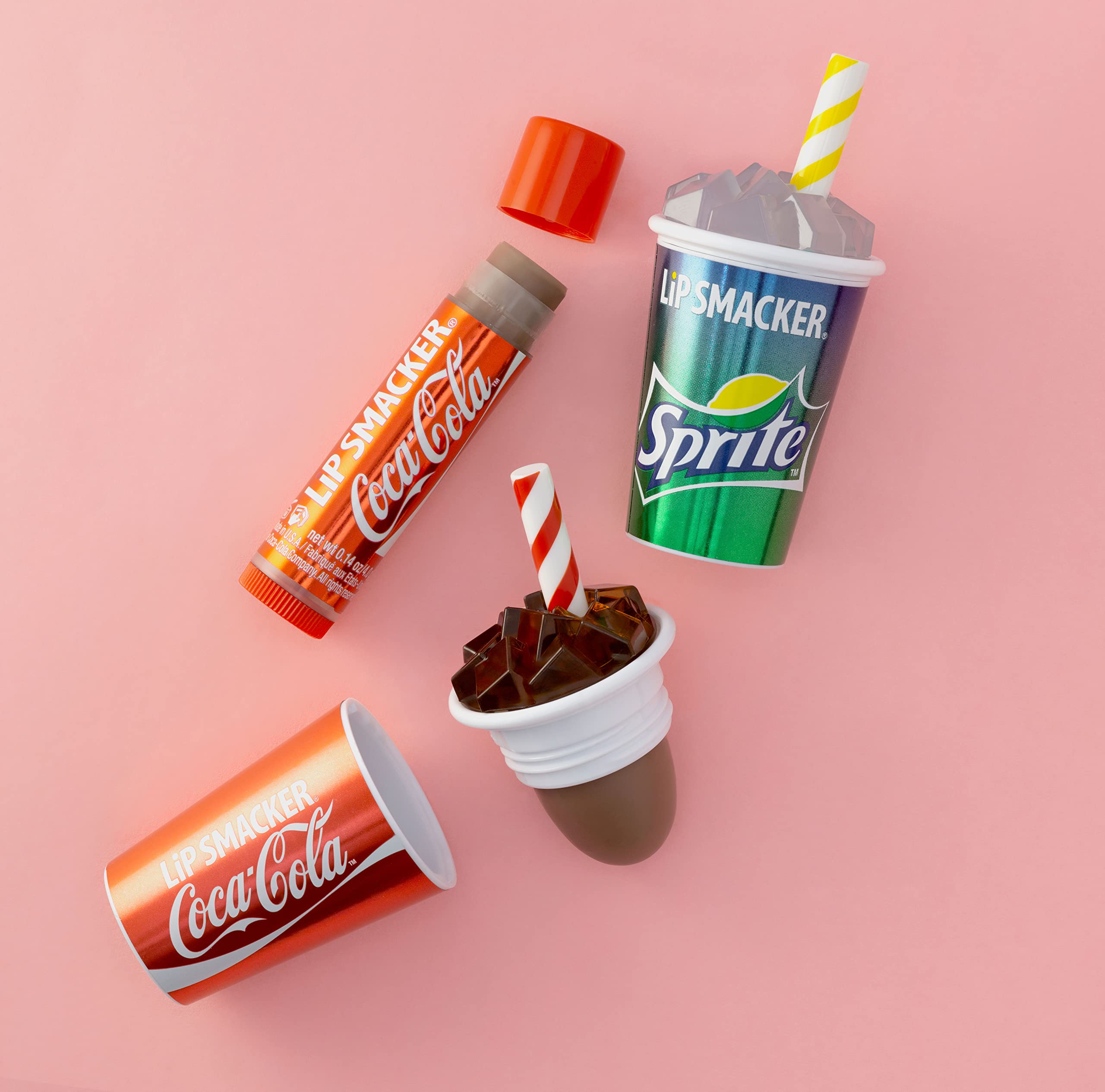 Lip Smacker Sprite bálsamo labial, sabor veraniego y textura suave