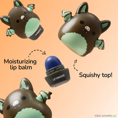 Lip Smacker Squishmallows Aldous, aplicación suave que hidrata los labios.