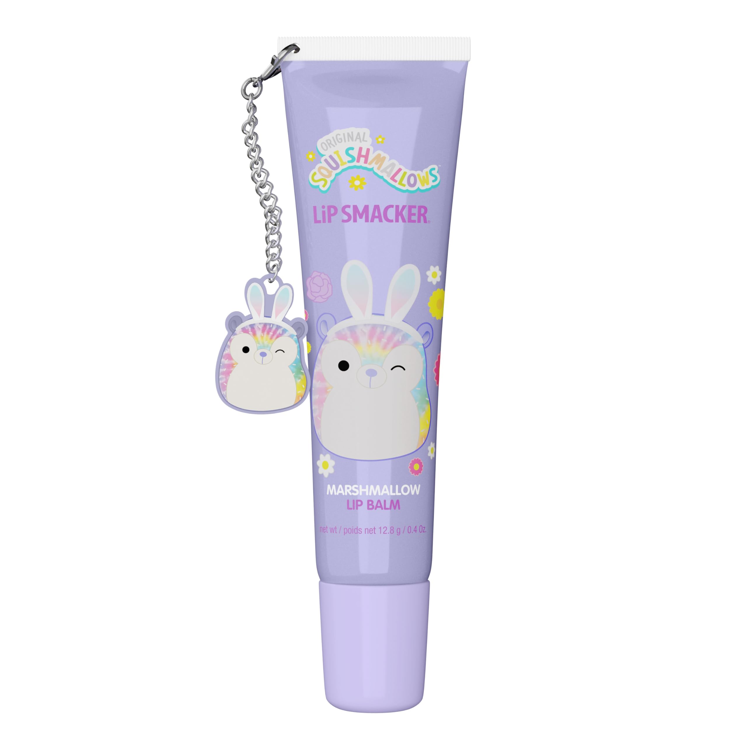 Lip Smacker Squishmallows amuleto bálsamo labial edición Pascua, regalo adorable para cesta.