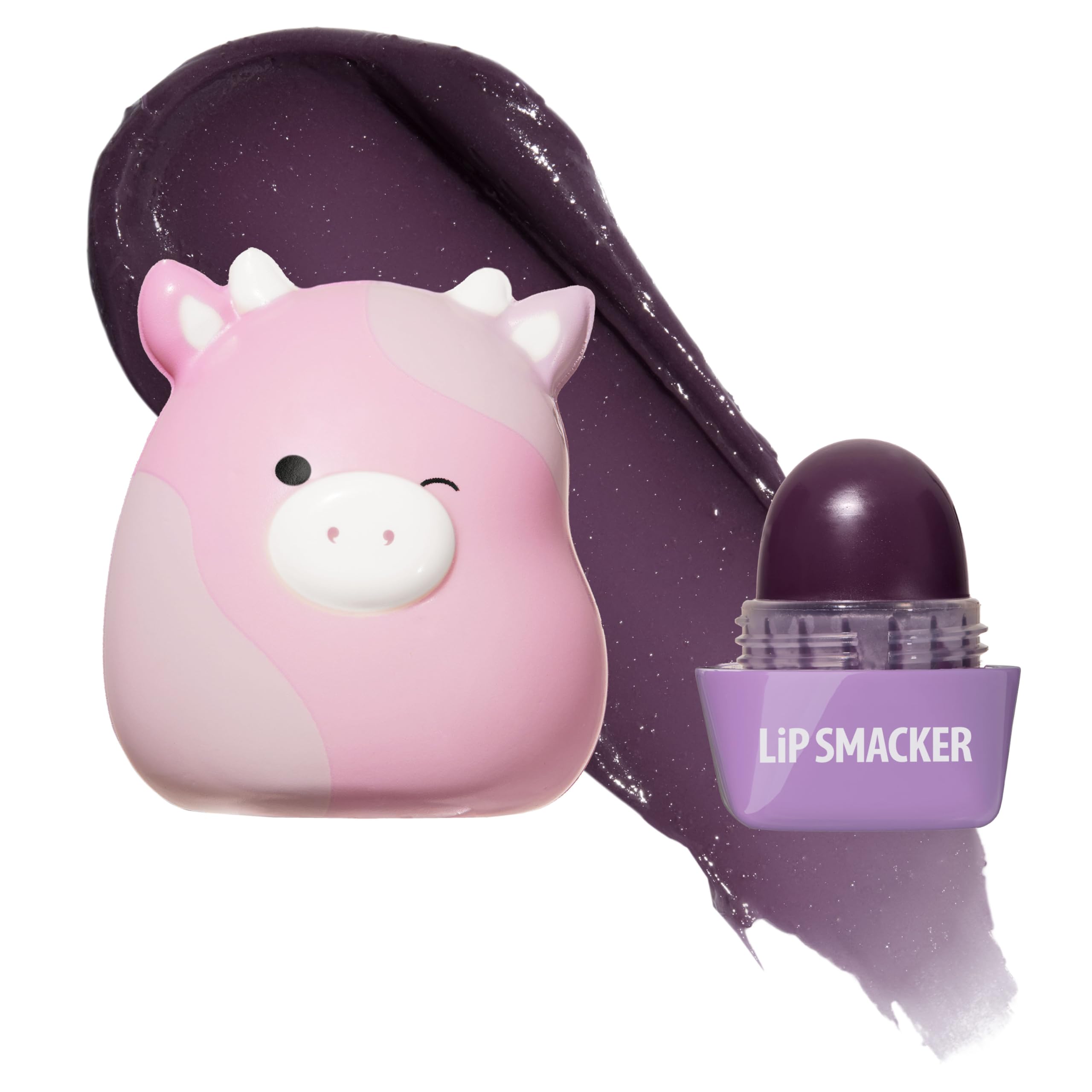 Lip Smacker Patty, tapa blanda, para una aplicación suave y divertida.
