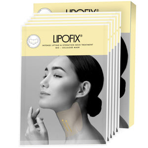 Lipofix Cuello: mascarilla biocelulosa para levantamiento suave y firmeza