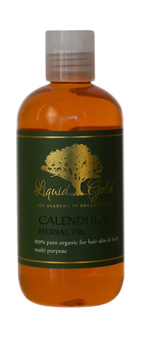 Liquid Gold Inc aceite calendula puro en frasco para piel suave