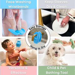 Liquilinks LiquiBands: protege ropa y joyas de salpicaduras durante el baño