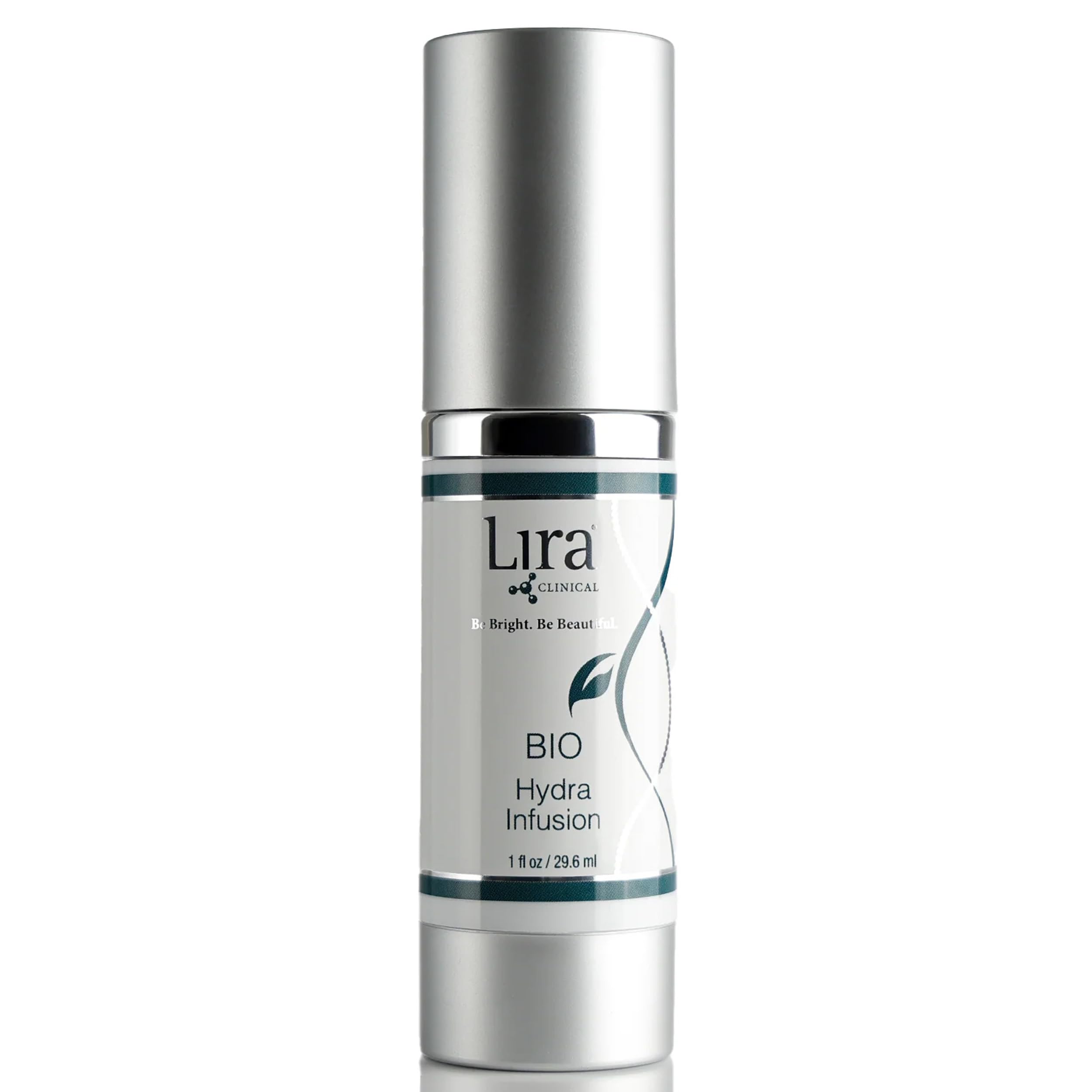 Lira Clinical BIO Hydra Infusion: botella compacta para hidratación diaria.